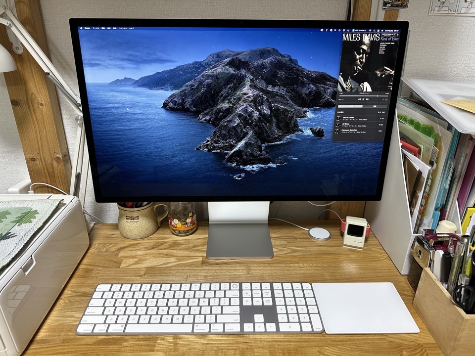Mac miniとStudio Display設定終わり。