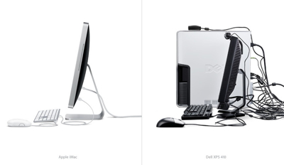 iMacと○ルの比較