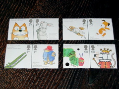 Royal Mail 絵本の動物切手